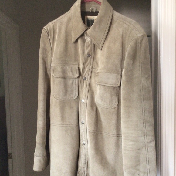 Genuine, suede jacket, men’s size medium - Picture 3 of 3